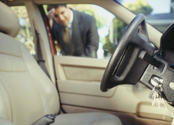 locking out yourself from your car