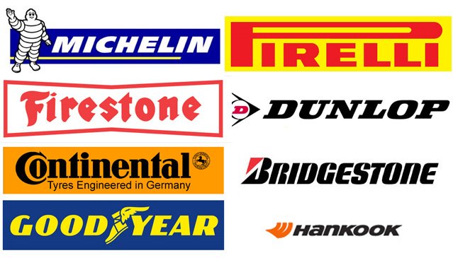 tyre brand logos