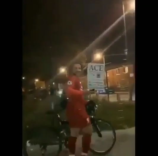 mohammed salah bicycle