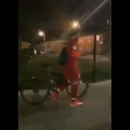 mohammed salah bicycle