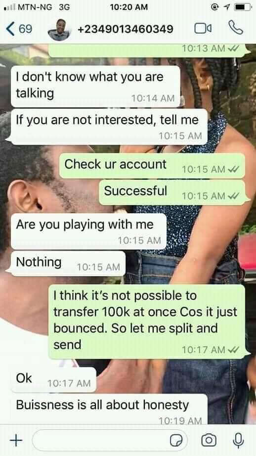 Hilarious Chat Between A Scammer Posing As Nigerian Customs Sales Rep ...