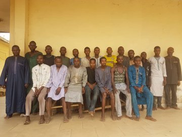 nigerian police arrests kidnappers