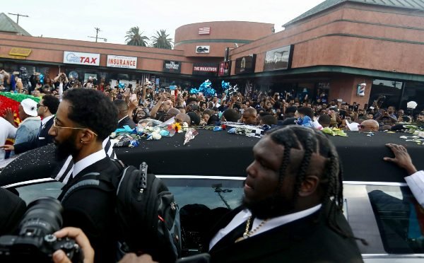 nipsey hussel funeral procession