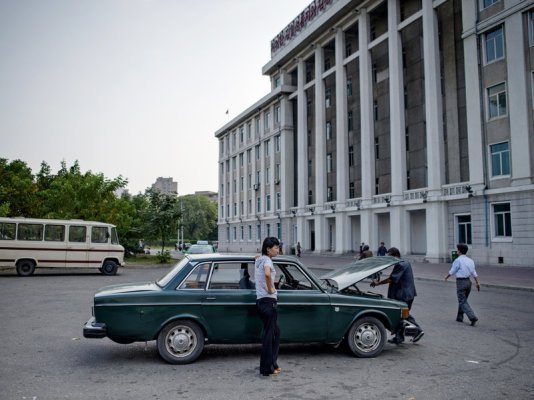 north korea volvo 