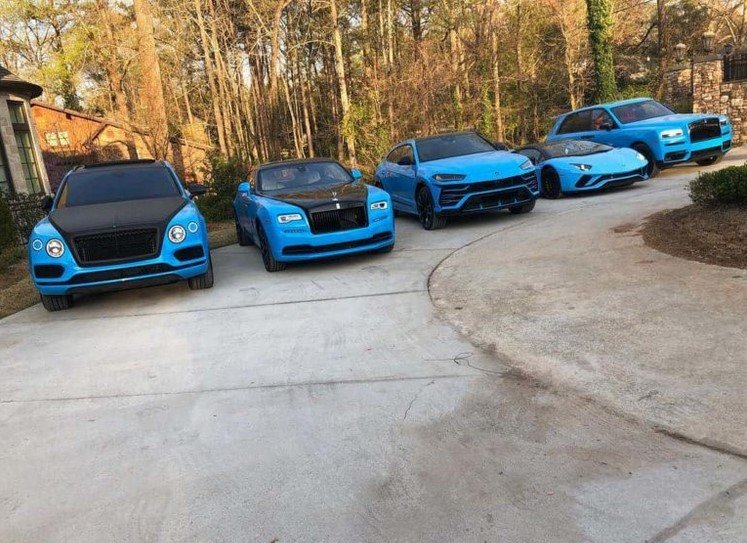 rapper offset cars