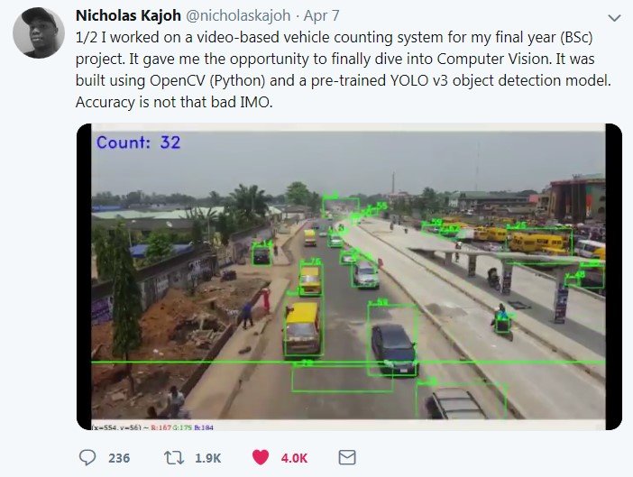 video-based vehicle counting system