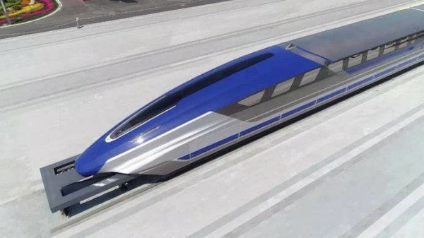 China Unveils Super Fast Floating Maglev Train With Max Speed Of