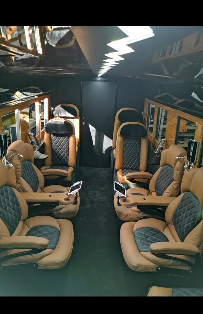 bulletproof toyota coaster bus seats