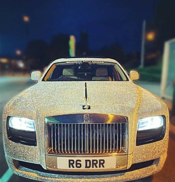 diamond rolls royce phantom