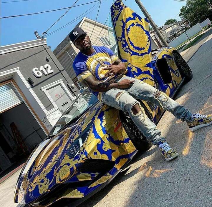 Curvaceous Wraps - 50 CENT - VERSACE LAMBORGHINI!! I've seen