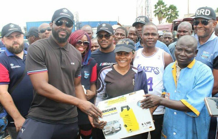 bmw club nigeria celebrates female mechanic
