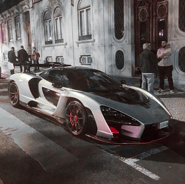 Cristiano Ronaldo Shows Off His Rare £1m McLaren Senna Supercar On Streets Of Lisbon - AUTOJOSH