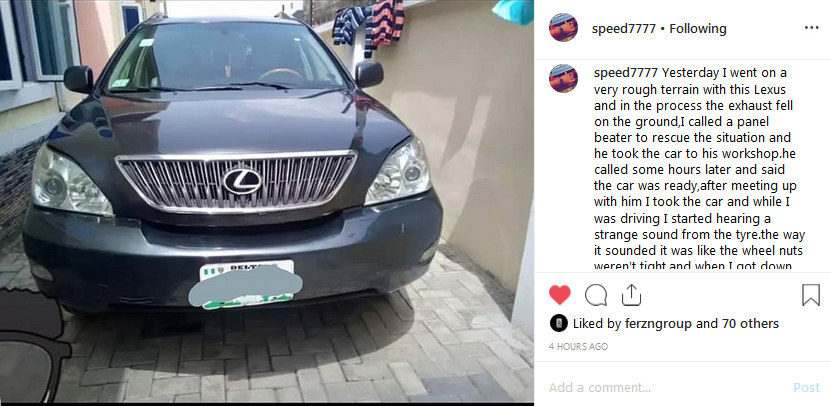 nigerian experience tyres