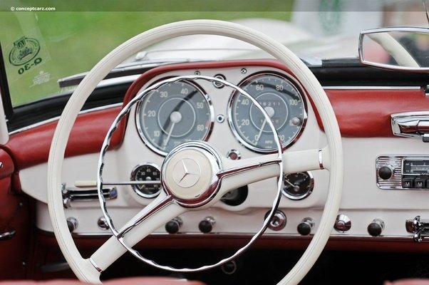 Mercedes-Benz-190-SL Dashboard