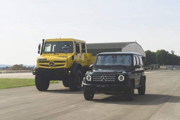 mercedes benz unimog and gclass