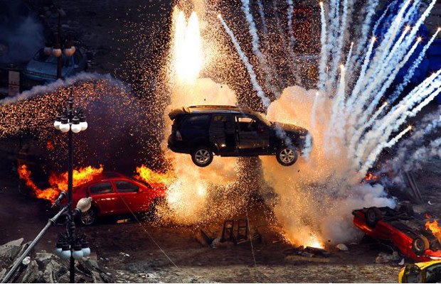 car stunt movie