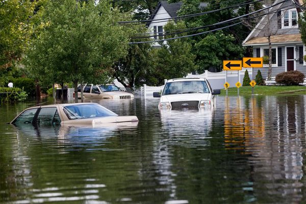 Flooded Cars