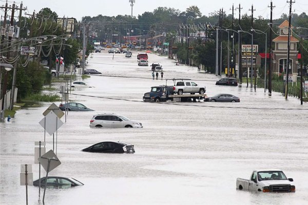 Flooded Cars