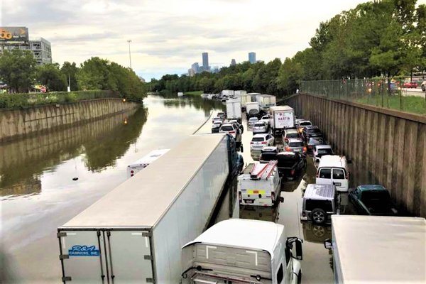 Flooded Cars