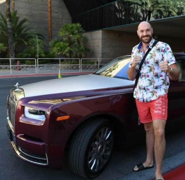 tyson fury car collections 