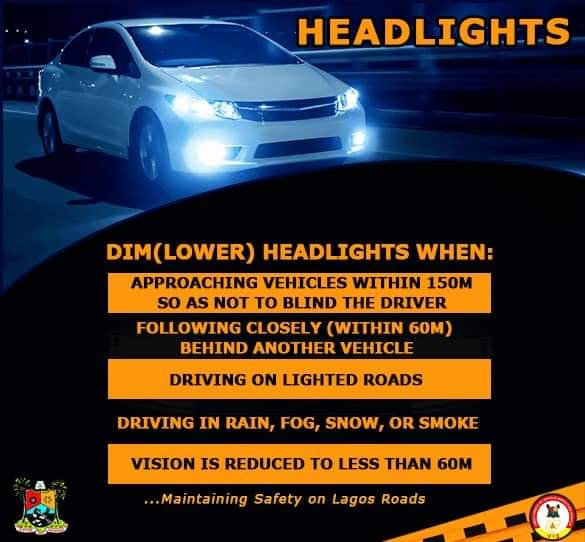 5 Times You Should Dim The Headlights Of Your Car - VIS - AUTOJOSH