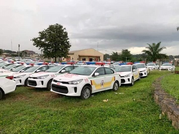 Oyo-state-Kia-Rio-patrol-vehicles-2