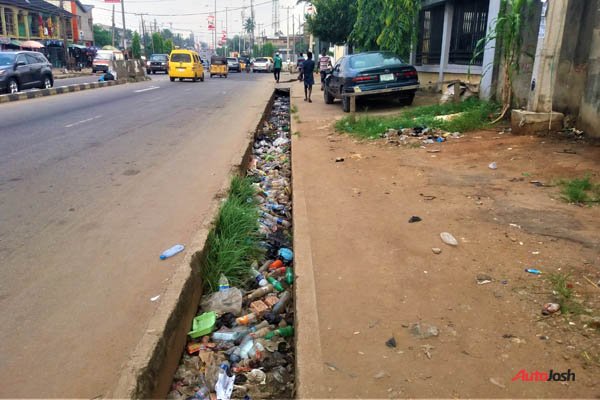 Open And Dirty Drainage in Lagos