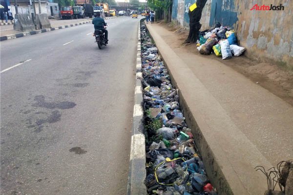 Open And Dirty Drainage in Lagos