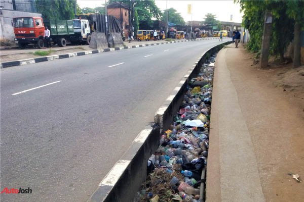 Open And Dirty Drainage in Lagos