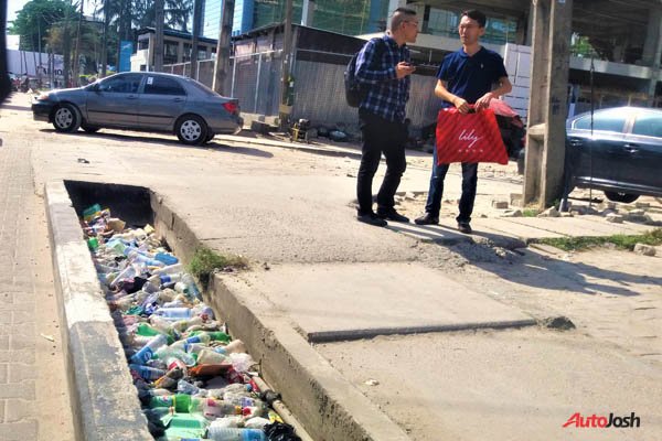 Open And Dirty Drainage in Lagos