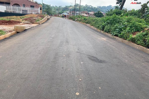  6-KM road network constructed in by the Chairman of Toyota Nigeria Ltd, Michael Ade-Ojo.