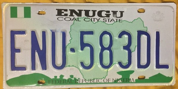 enugu plate number code