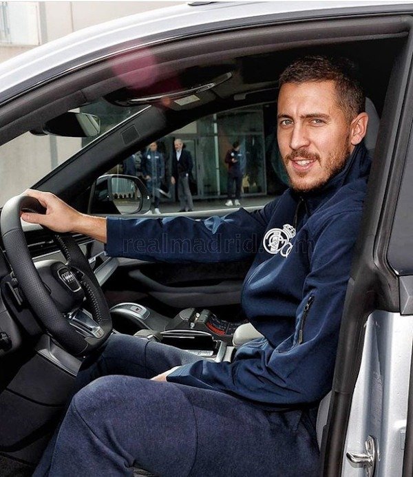 Real Madrid Squad Received Exotic Cars To Celebrate Christmas (Photos) Eden Hazard