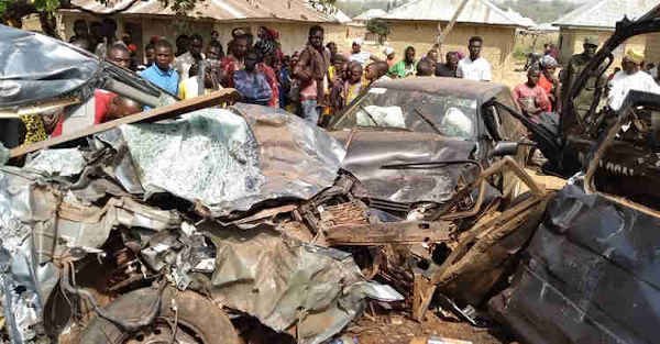 28 People Die, 10 Cows Survive As Two Vehicles Collide In Bauchi