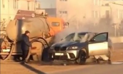 BMW-X6-Septic-Truck