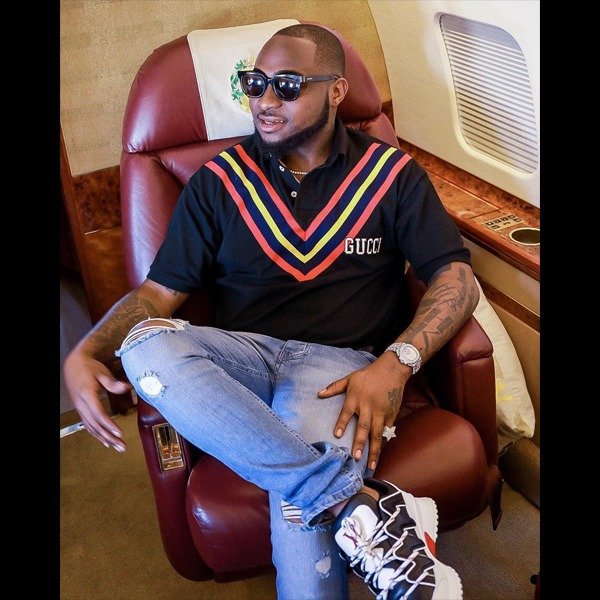 Davido Private Jet