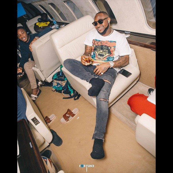 Davido Private Jet