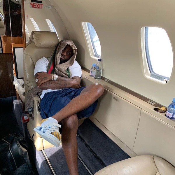 Davido Private Jet