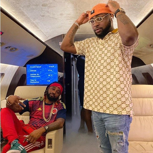 Davido Private Jet