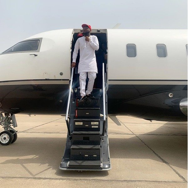 Davido Private Jet