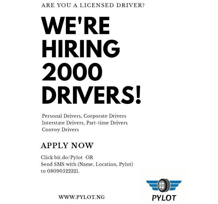 Pylot Hiring Drivers