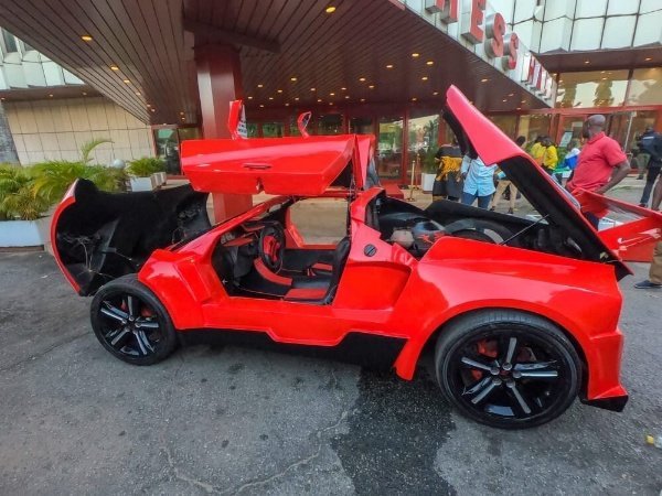 Mercedes powered Made In Nigeria Bennie Purrie Sports Car Can