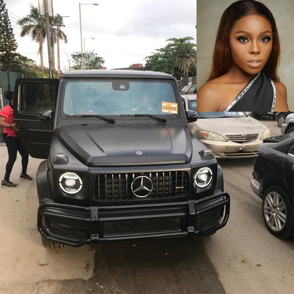 Nigerian celebrities Mercedes Benz