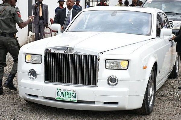 Ooni of Ife And their Rolls Royce