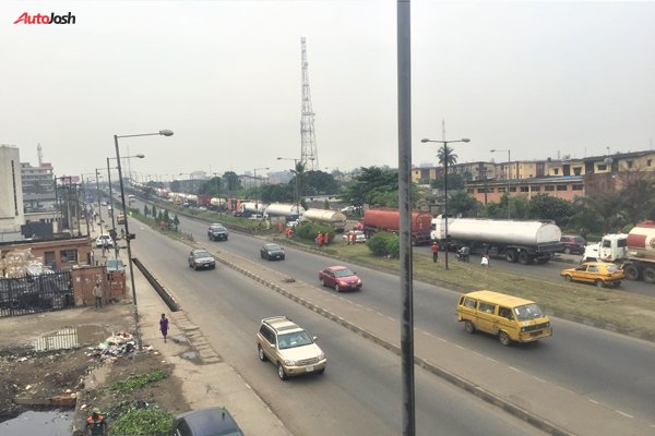 Parked Tankers Are Back To Expressways In Lagos 