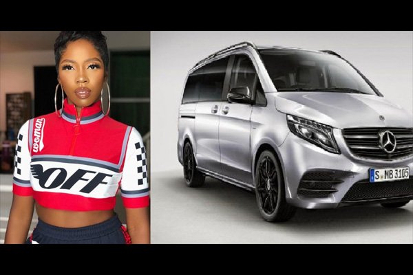 Nigerian celebrities Mercedes Benz