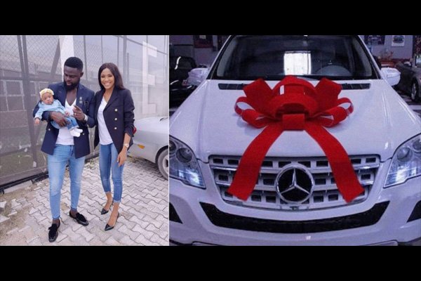 Nigerian celebrities Mercedes Benz