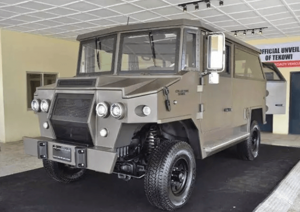 Made-In-Nigeria: Armoured Vehicle Designed By Two Brothers In Ekiti