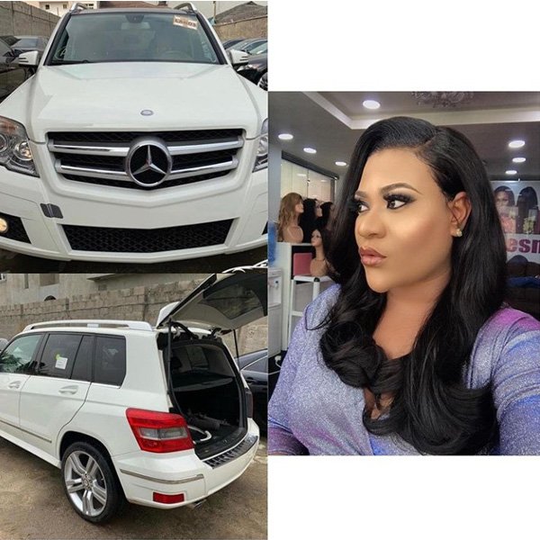 Nigerian celebrities Mercedes Benz