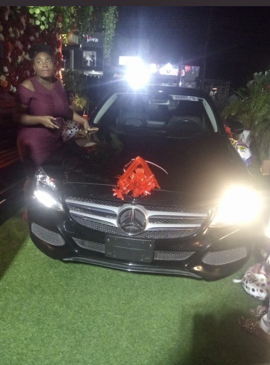 bbnaija-tacha-mercedes-car